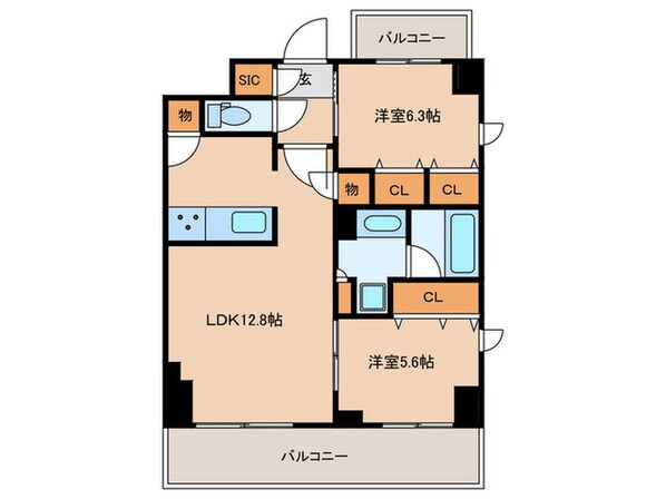 ロイジェント志村坂上の物件間取画像